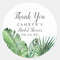 Personalized Round Circle Label Stickers, 96Pcs Custom Name Date Thank You Stickers, Bridal Shower Party Favors
