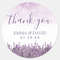 Personalized Round Circle Label Stickers, 96Pcs Custom Name Date Thank You Stickers, Bridal Shower Party Favors