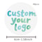 Round Custom Stickers, Personal Design Logo Stickers, Communion Labels, Company Logo Stickers, Gift Packaging Labels