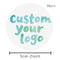 Round Custom Stickers, Personal Design Logo Stickers, Communion Labels, Company Logo Stickers, Gift Packaging Labels