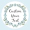 Custom Name Date Thank You Stickers, Personalized Round Circle Label Stickers, Party Favor Labels for Bridal Shower Gift