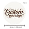 Personalized Stickers Logo, Custom Stickers Round, For Communion Labels, Company Logo Gift Packaging, Stickers in Person