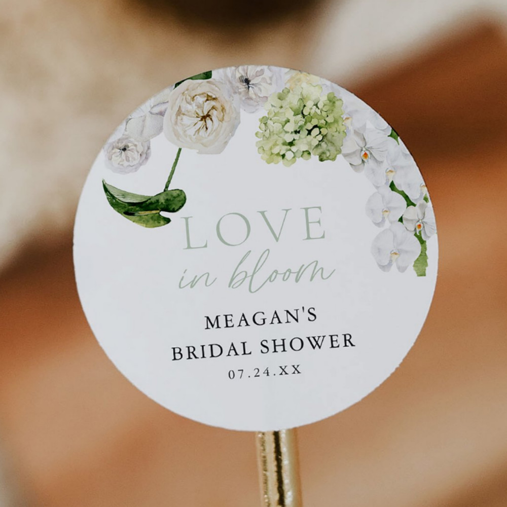 Personalized Thank You Circular Stickers, Customized Wedding Gift Labels for Favors and Decorations