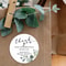 Personalized Thank You Circular Stickers, Customized Wedding Gift Labels for Favors and Decorations