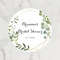 Personalized Thank You Circular Stickers, Customized Wedding Gift Labels for Favors and Decorations