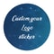 Customized Logo Stickers, Personalize Stickers for Wedding Birthday Baptism, DIY Custom Stickers, Create Your Own Logo