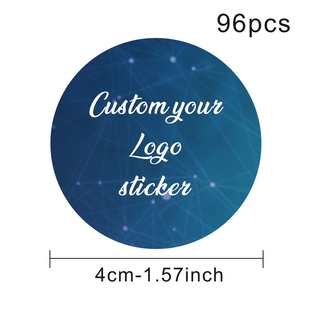 Customized Logo Stickers, Personalize Stickers for Wedding Birthday Baptism, DIY Custom Stickers, Create Your Own Logo