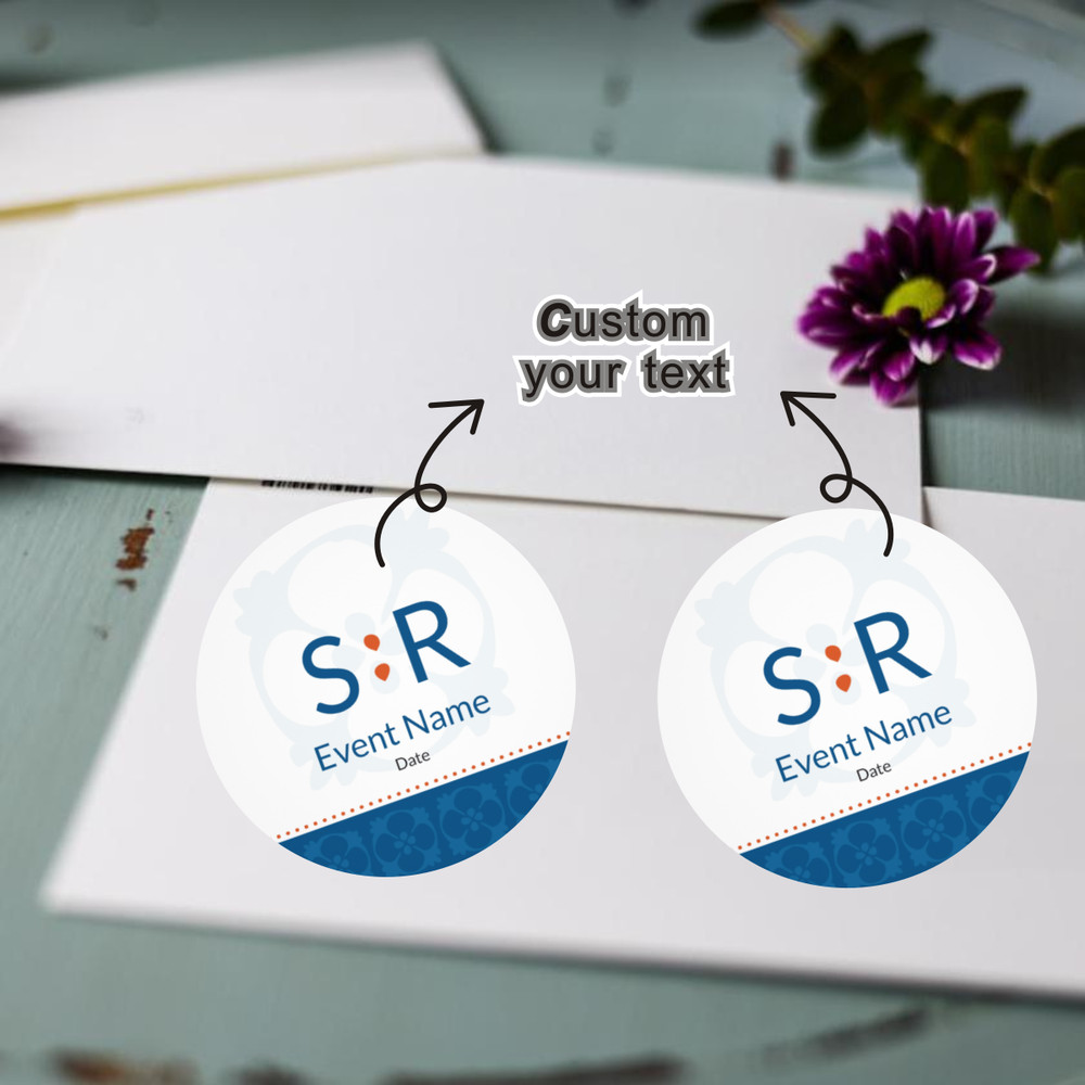 Personalized Stickers, Custom Labels for Weddings, Birthdays, Christmas, Baptisms, Anniversaries, Thank You Cards
