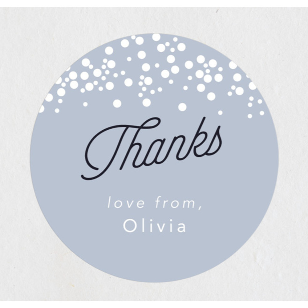 Personalized Stickers, Custom Labels for Weddings, Birthdays, Christmas, Baptisms, Anniversaries, Thank You Cards
