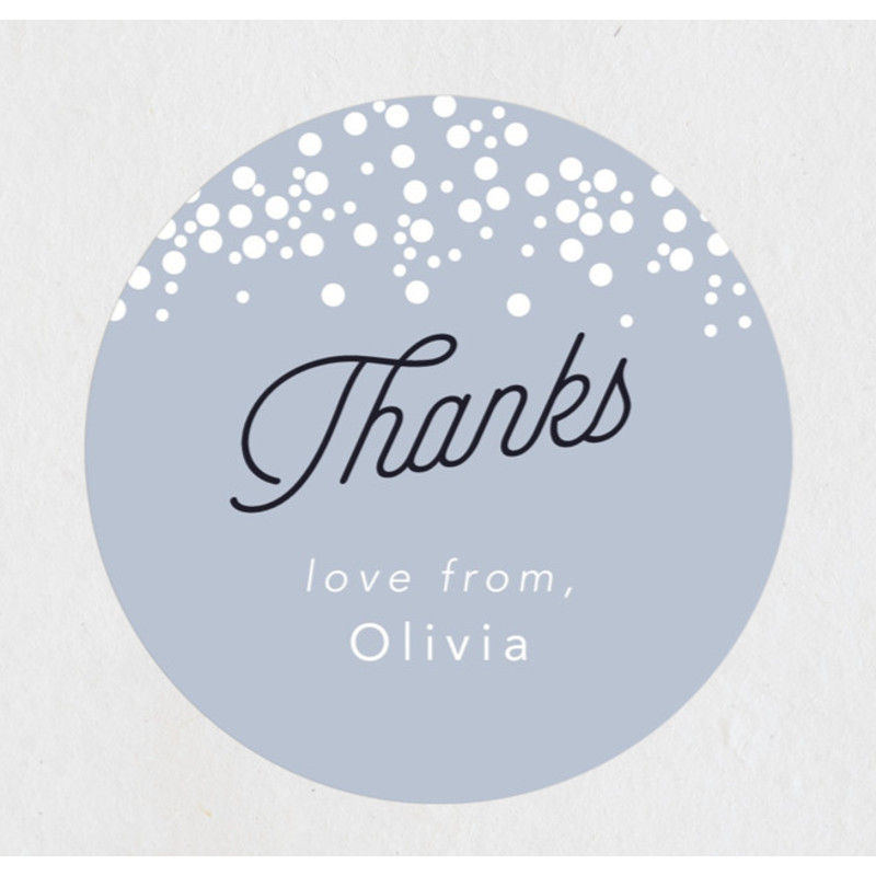 Personalized Stickers, Custom Labels for Weddings, Birthdays, Christmas, Baptisms, Anniversaries, Thank You Cards