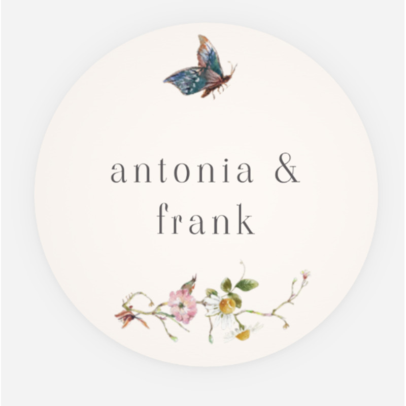 Personalized Stickers, Custom Labels for Weddings, Birthdays, Christmas, Baptisms, Anniversaries, Thank You Cards