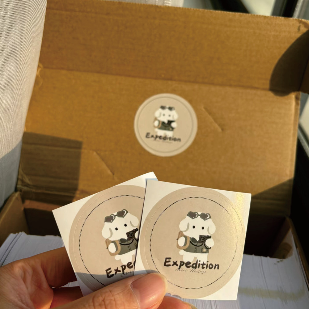 Personalized Thick Matte Embossed Stickers, Custom Celebration Decor for Weddings, Birthdays, and Baptisms