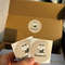 Personalized Thick Matte Embossed Stickers, Custom Celebration Decor for Weddings, Birthdays, and Baptisms