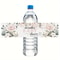 Modern Wedding Water Bottle Label, Customizable Photo Bottle Stickers, Personalized Wedding Drink Labels, Stylish Party