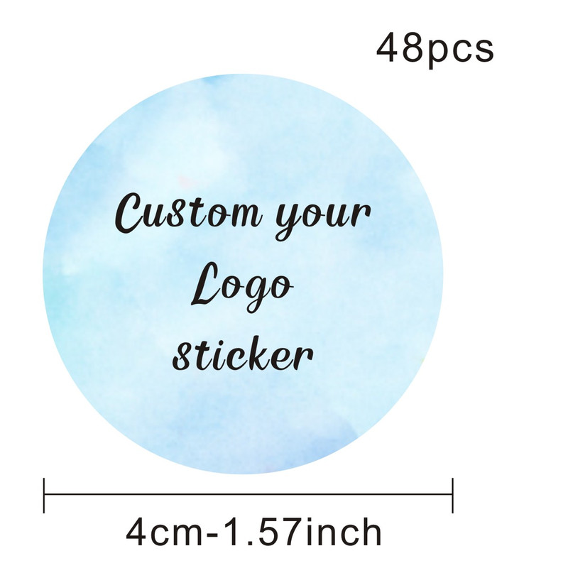 Custom Stickers and Customized Logo Wedding Birthday Baptism Stickers DIY Your Own Logo Stickers Personalize Stickers