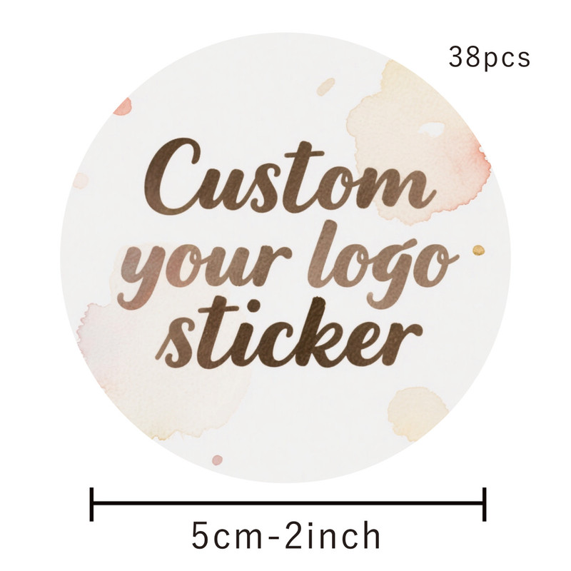Personalized Custom Stickers with Logo, Thank You Stickers for Business, Custom Packaging Labels for Small Shops