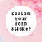 Personalized Stickers, Custom Stickers, Print Your Own Sticker, Thank You Labels, Wedding Party Birthday, Packaging Name