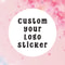 Personalized Stickers, Custom Stickers, Print Your Own Sticker, Thank You Labels, Wedding Party Birthday, Packaging Name