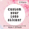 Personalized Stickers, Custom Stickers, Print Your Own Sticker, Thank You Labels, Wedding Party Birthday, Packaging Name