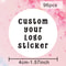 Personalized Stickers, Custom Stickers, Print Your Own Sticker, Thank You Labels, Wedding Party Birthday, Packaging Name