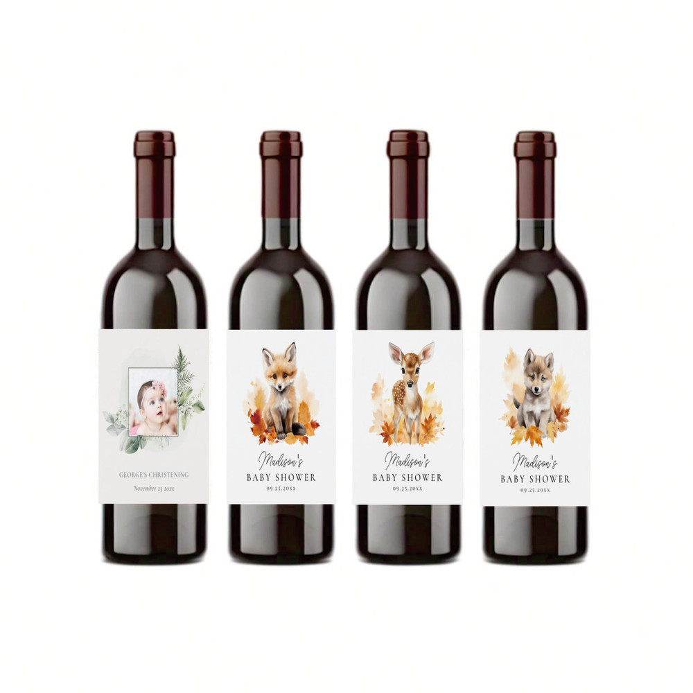 Bottle packaging stickers, customizable labels, custom designed, any text, perfect for any occasion