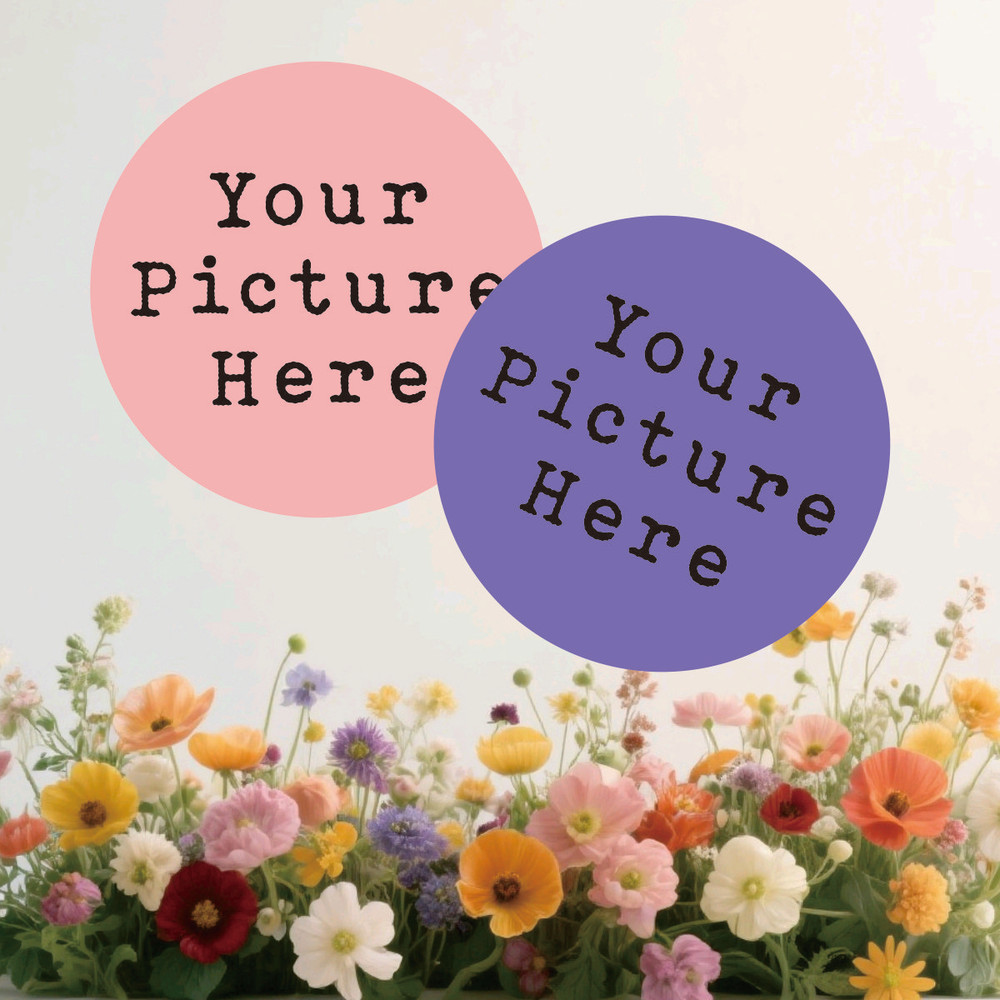 Custom Sticker Customized Business Store Logos Labels Wedding Birthday Baptism Your Own Personalize Stickers 
