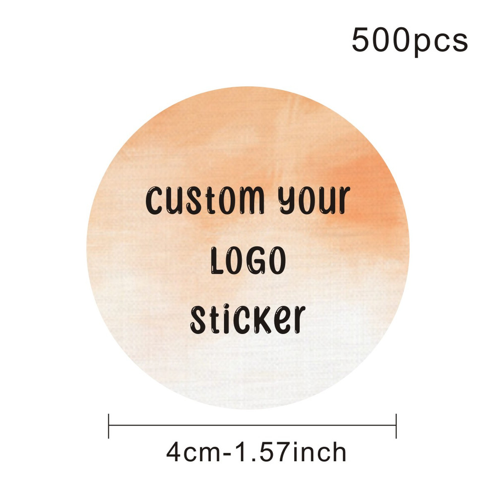 Personalized Stickers, Custom Stickers Logo, Thank You Labels, Party Packaging Name, Print Your Own Sticker