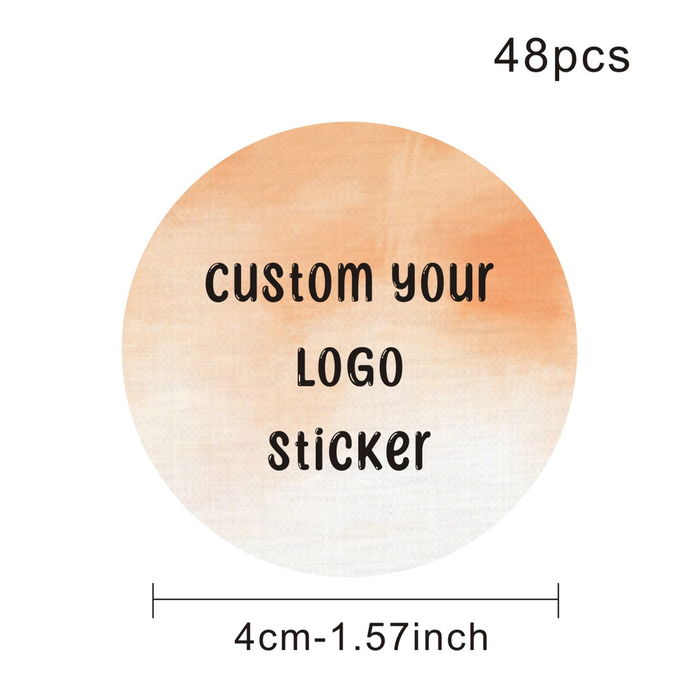 Personalized Stickers, Custom Stickers Logo, Thank You Labels, Party Packaging Name, Print Your Own Sticker