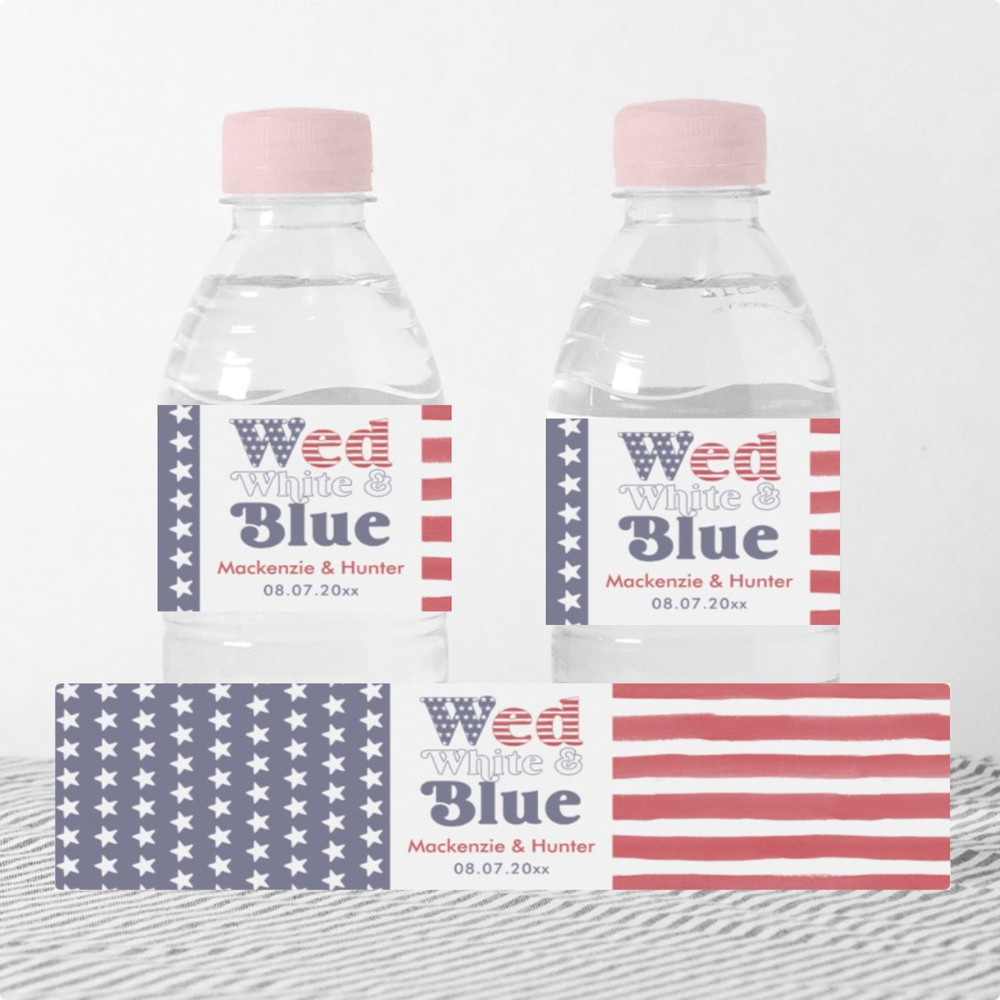 Custom Wedding Water Bottle Label Printable Wedding Water Bottle Stickers, Personalized Minimalist Wedding Sticker