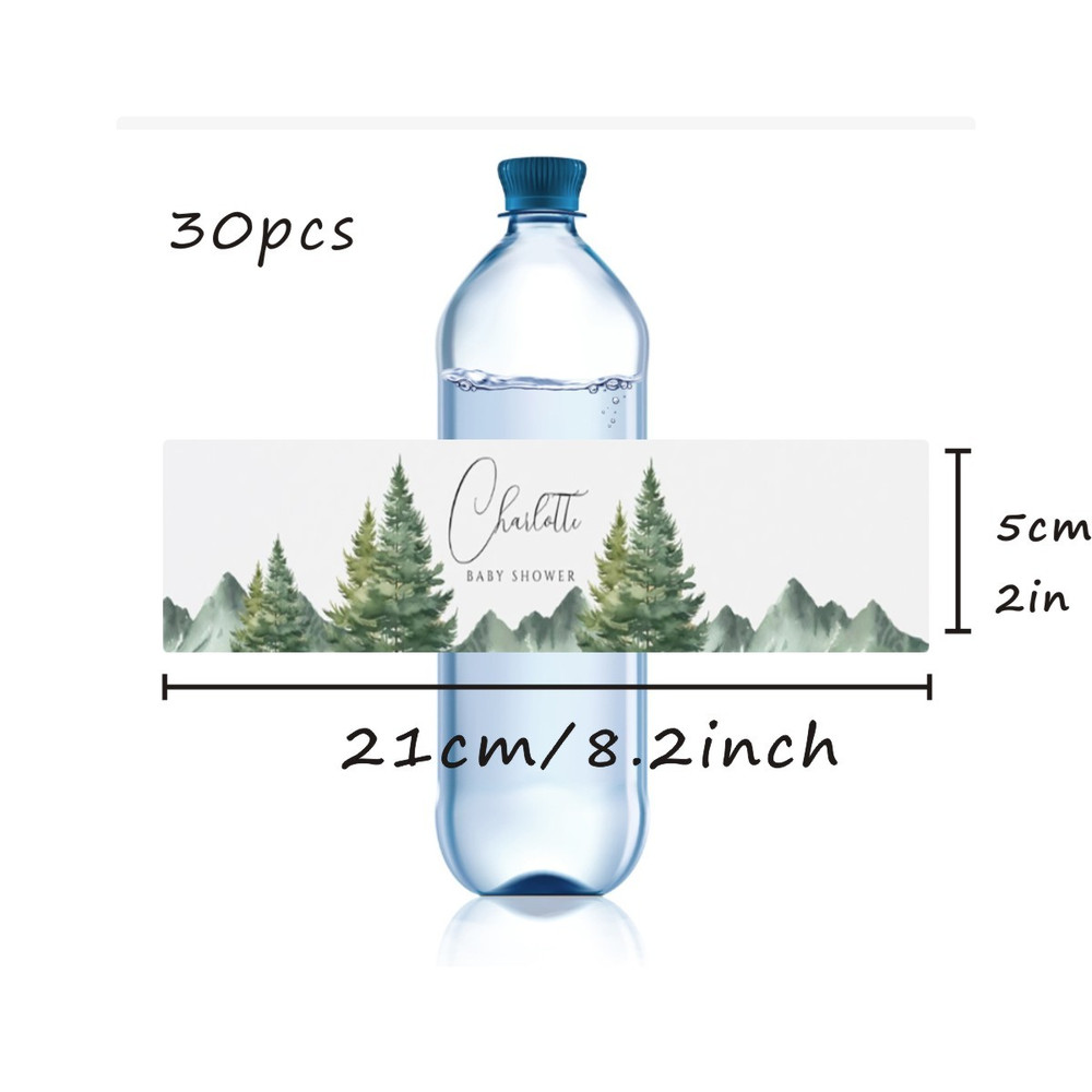 Custom Wedding Water Bottle Label Printable Wedding Water Bottle Stickers, Personalized Minimalist Wedding Sticker