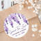 Thank You Circular Stickers, Customized Wedding Labels, Personalized Gifts for Weddings, Birthdays, Baptisms