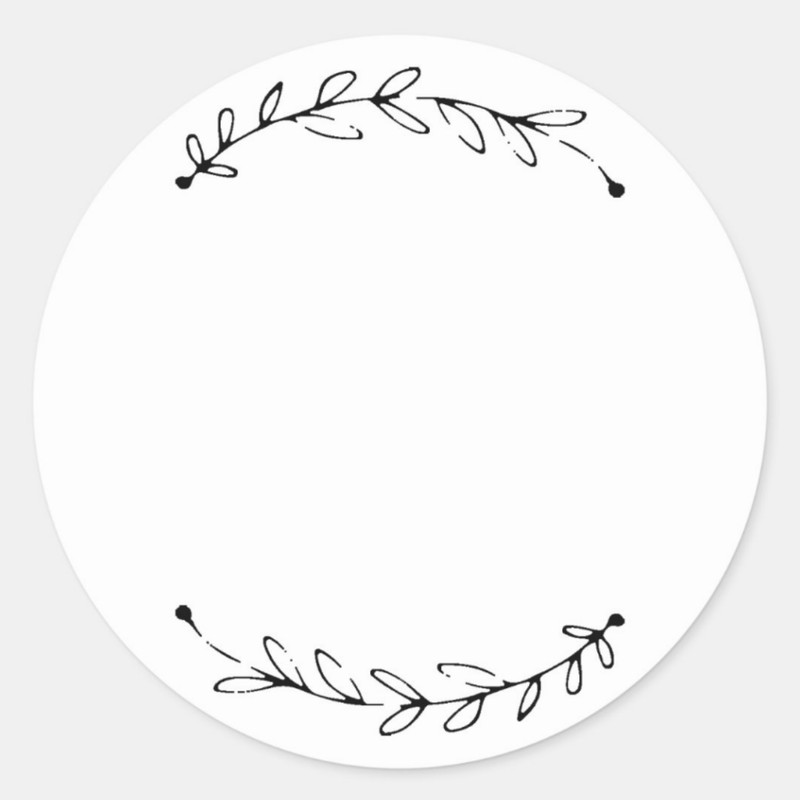 Thank You Circular Stickers, Customized Wedding Labels, Personalized Gifts for Weddings, Birthdays, Baptisms