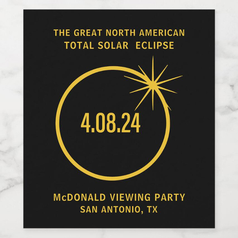 Bottle Packaging Stickers, Custom Labels with Any Text, Perfect for Party, Event, or Gift Packaging