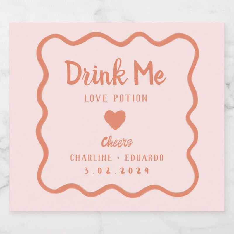 Bottle Packaging Stickers, Custom Labels with Any Text, Perfect for Party, Event, or Gift Packaging