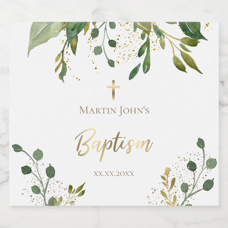 Bottle Packaging Stickers, Custom Labels with Any Text, Perfect for Party, Event, or Gift Packaging