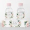 Wedding Water Bottle Label, Personalized Wedding Bottle Label, Modern Wedding Favor Label Stickers
