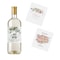Personalized Wine Bottle Stickers, Custom Names, Dates, and Blessings, Ideal for Celebrations and Events