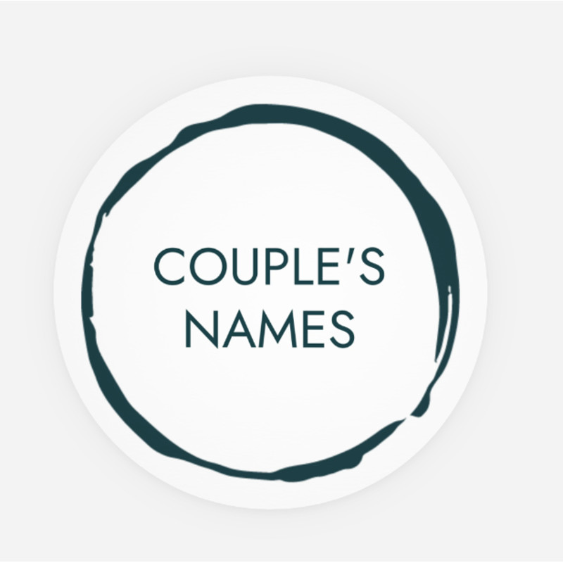Personalized Stickers, Ideal for Christmas, Birthdays, Weddings, Baptisms, Anniversaries, and Thank You Gifts