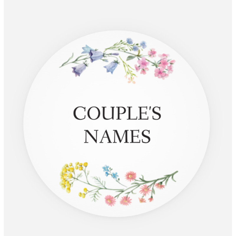 Personalized Stickers, Ideal for Christmas, Birthdays, Weddings, Baptisms, Anniversaries, and Thank You Gifts