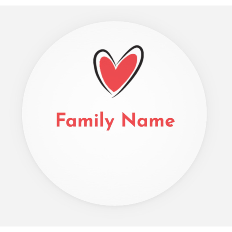 Personalized Stickers, Ideal for Christmas, Birthdays, Weddings, Baptisms, Anniversaries, and Thank You Gifts
