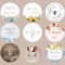 Custom Design Stickers, Upload Your Picture or Logo, Personalized Labels for Parties, Durable Adhesive Stickers for Gift