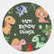 Personalized Round Circle, Custom Wedding Stickers, Thank You Stickers for Bridal Shower Party, Label Stickers
