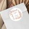 Customized Wedding Stickers, Pampas Grass Labels, Personalised Birthday Baptism Stickers, Party Sealing Decor Supplies