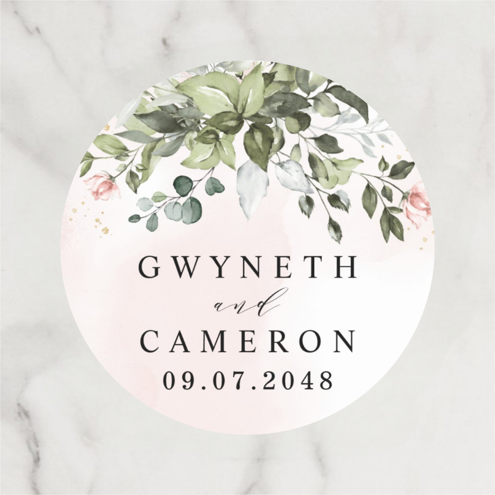 Personalized Stickers, Custom Gift Labels for Birthdays, Weddings, Parties, Baptisms, and Special Occasions