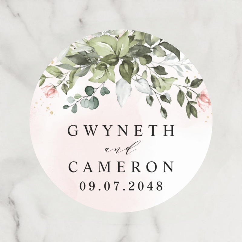 Personalized Stickers, Custom Gift Labels for Birthdays, Weddings, Parties, Baptisms, and Special Occasions