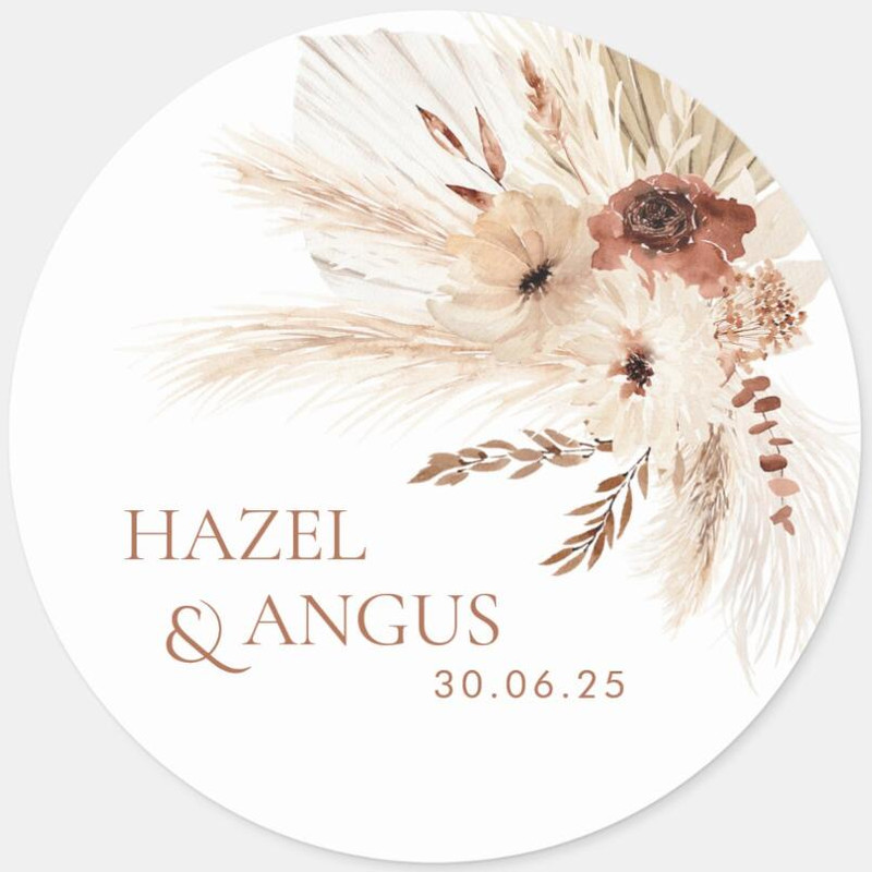 Floral Frame Stickers, Custom Happy Stickers, Self Adhesive Seal Label Sticker, Handmade Bag Decor, Festival Party Gift