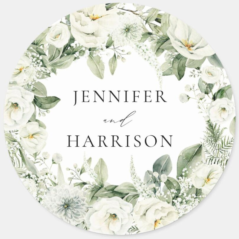 Floral Frame Stickers, Custom Happy Stickers, Self Adhesive Seal Label Sticker, Handmade Bag Decor, Festival Party Gift