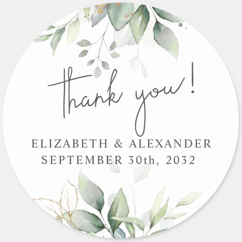 Floral Frame Stickers, Custom Happy Stickers, Self Adhesive Seal Label Sticker, Handmade Bag Decor, Festival Party Gift