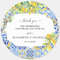 Floral Frame Stickers, Custom Happy Stickers, Self Adhesive Seal Label Sticker, Handmade Bag Decor, Festival Party Gift
