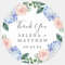 Floral Frame Stickers, Custom Happy Stickers, Self Adhesive Seal Label Sticker, Handmade Bag Decor, Festival Party Gift